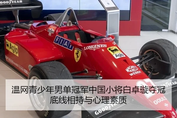 温网青少年男单冠军中国小将白卓璇夺冠底线相持与心理素质